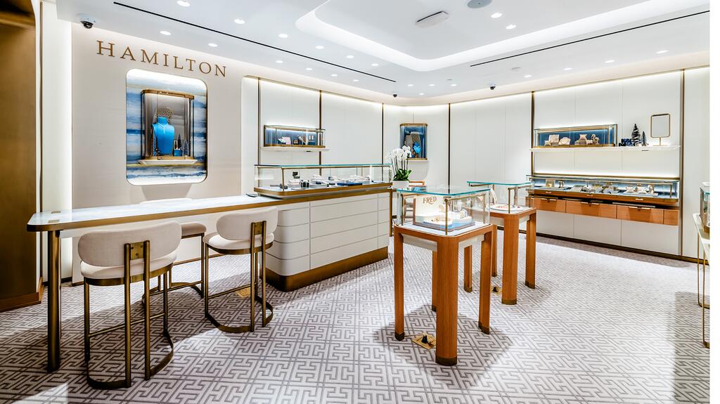 Hamilton Jewelers Worth Avenue interior